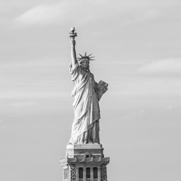 NEW YORK Lightroom Preset - Freiheitsstatue New York Schwarz/Weiss